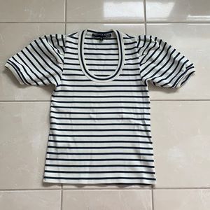 Veronica beard striped top size small